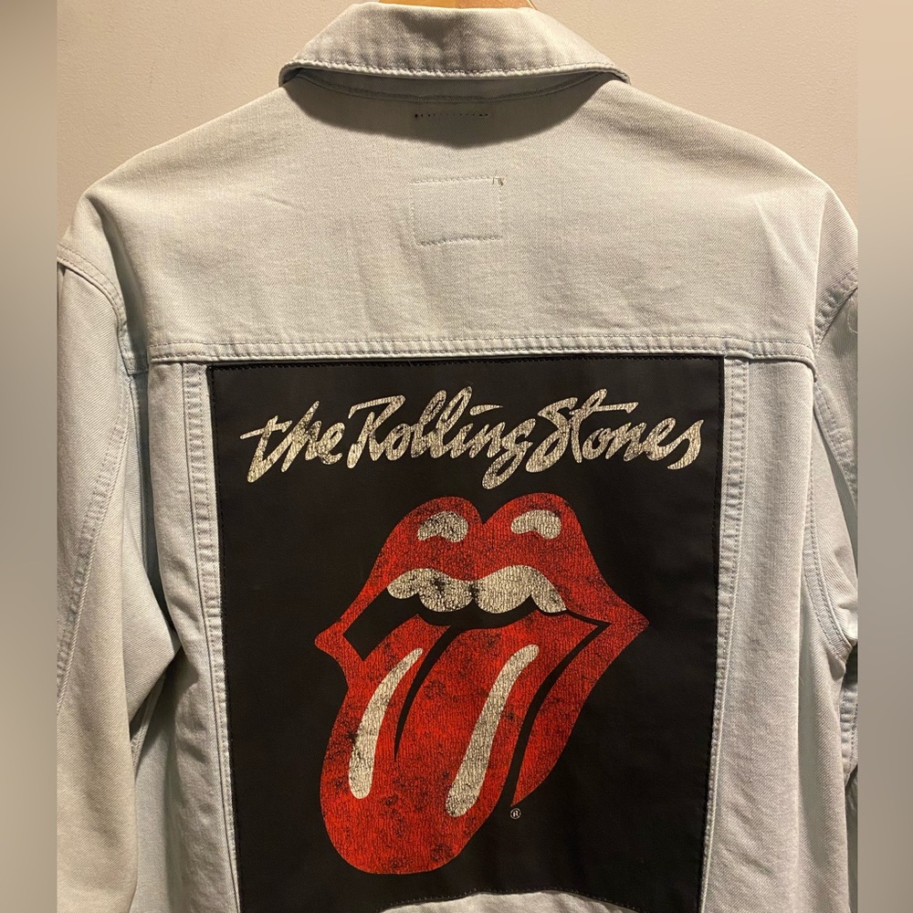 The Rolling Stones Jean Jacket - Cotton On